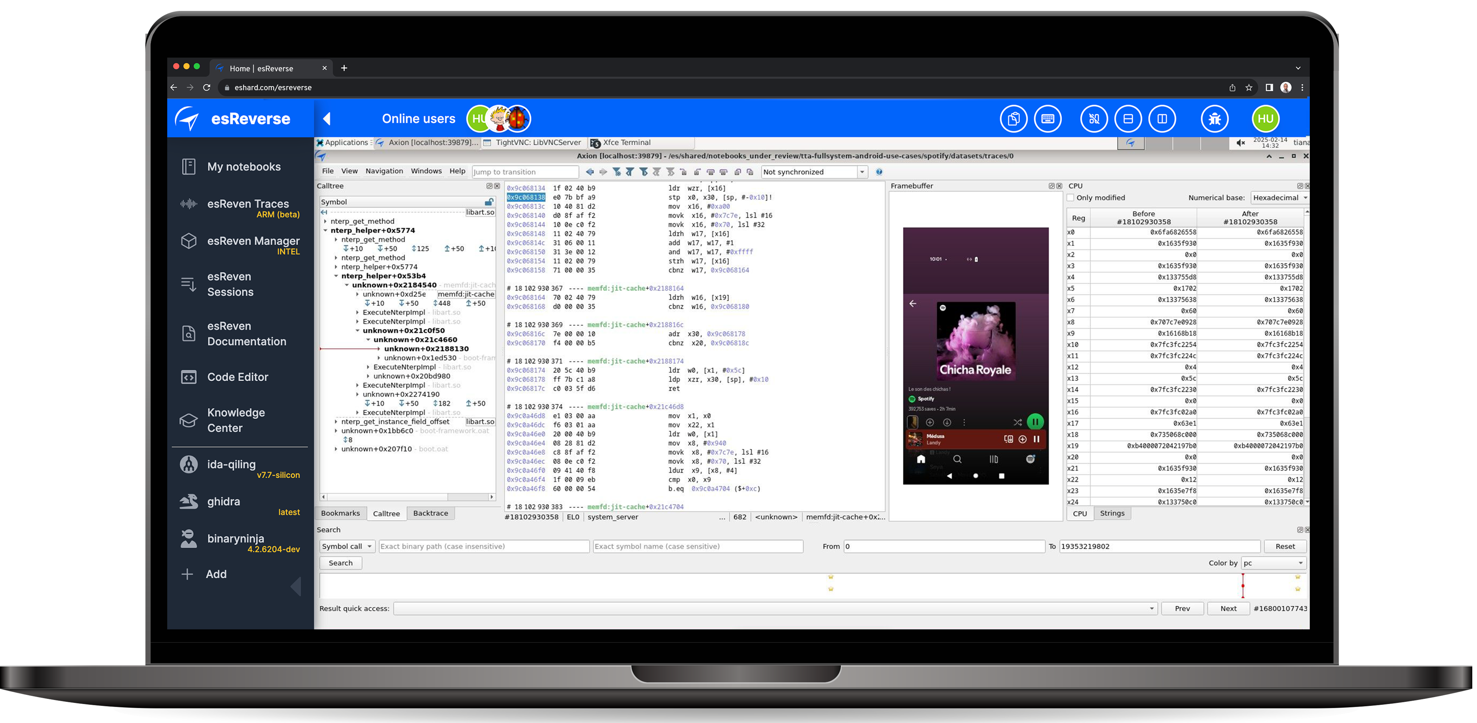 Time travel analysis mobile app android esreverse.png